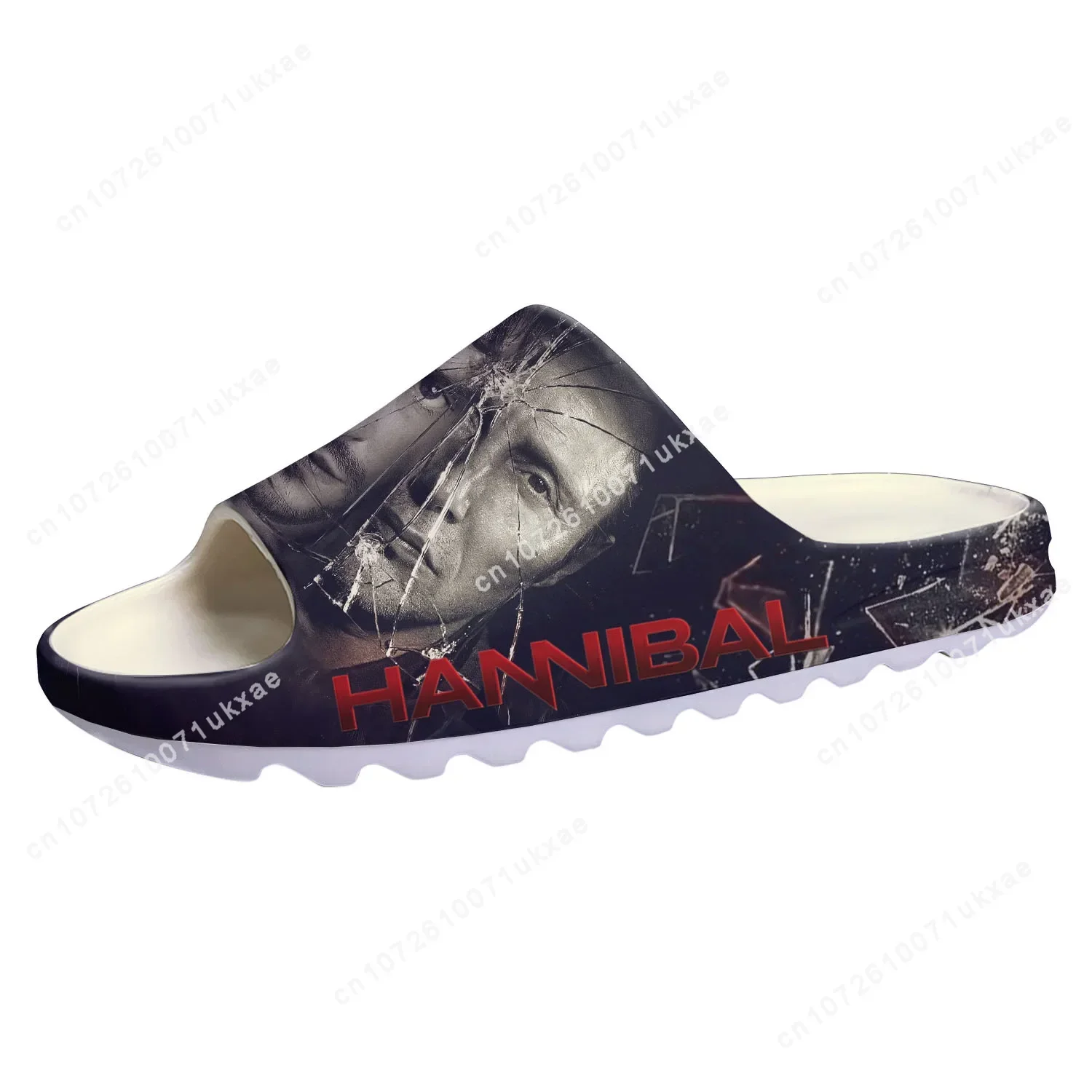 Hannibal Soft Sole Sllipers Home Clogs Mads Mikkelsen Step On Water Shoes Mens Womens Teenager Step in Customized Sandals