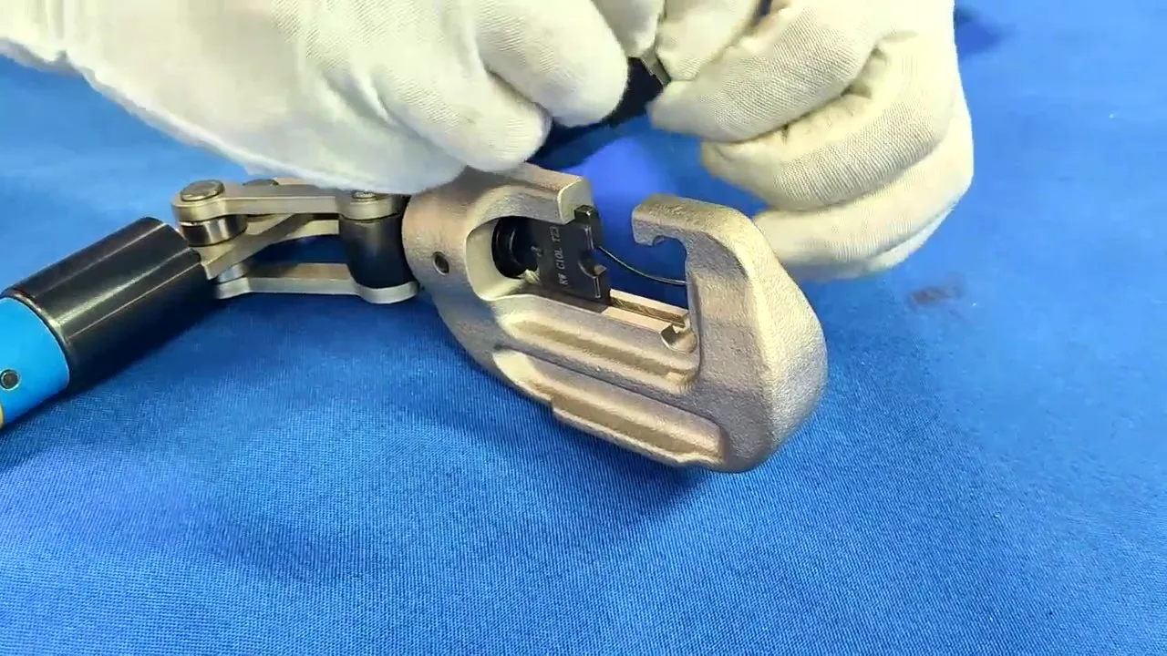 HMC-62 6T Manual Mechanical Crimping Tool Supported for Crimping Suspension Wire Pipes Terminals Lugs