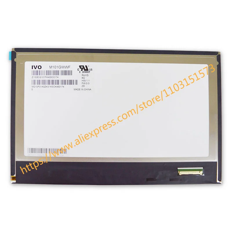 M101GWWF R0 IVO 10.1inch 1280*800 a-Si TFT-LCD Panel Zhiyan supply