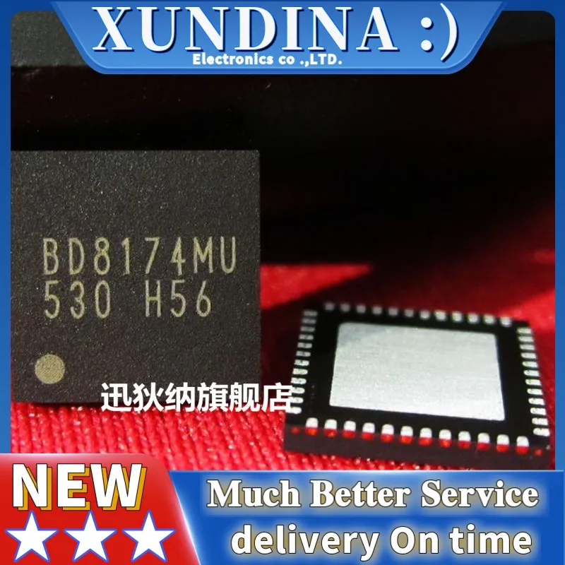 2PCS/LOT BD8174MU BD8174 QFN  new and original IC