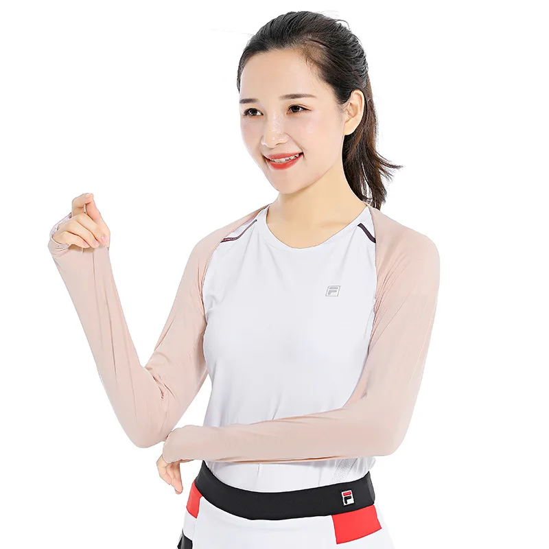 

Summer Solid Color Golf Sunscreen Shawl Sleeve Lightweight and Versatile Breathable Fabric, Ideal for Driving and Cycling