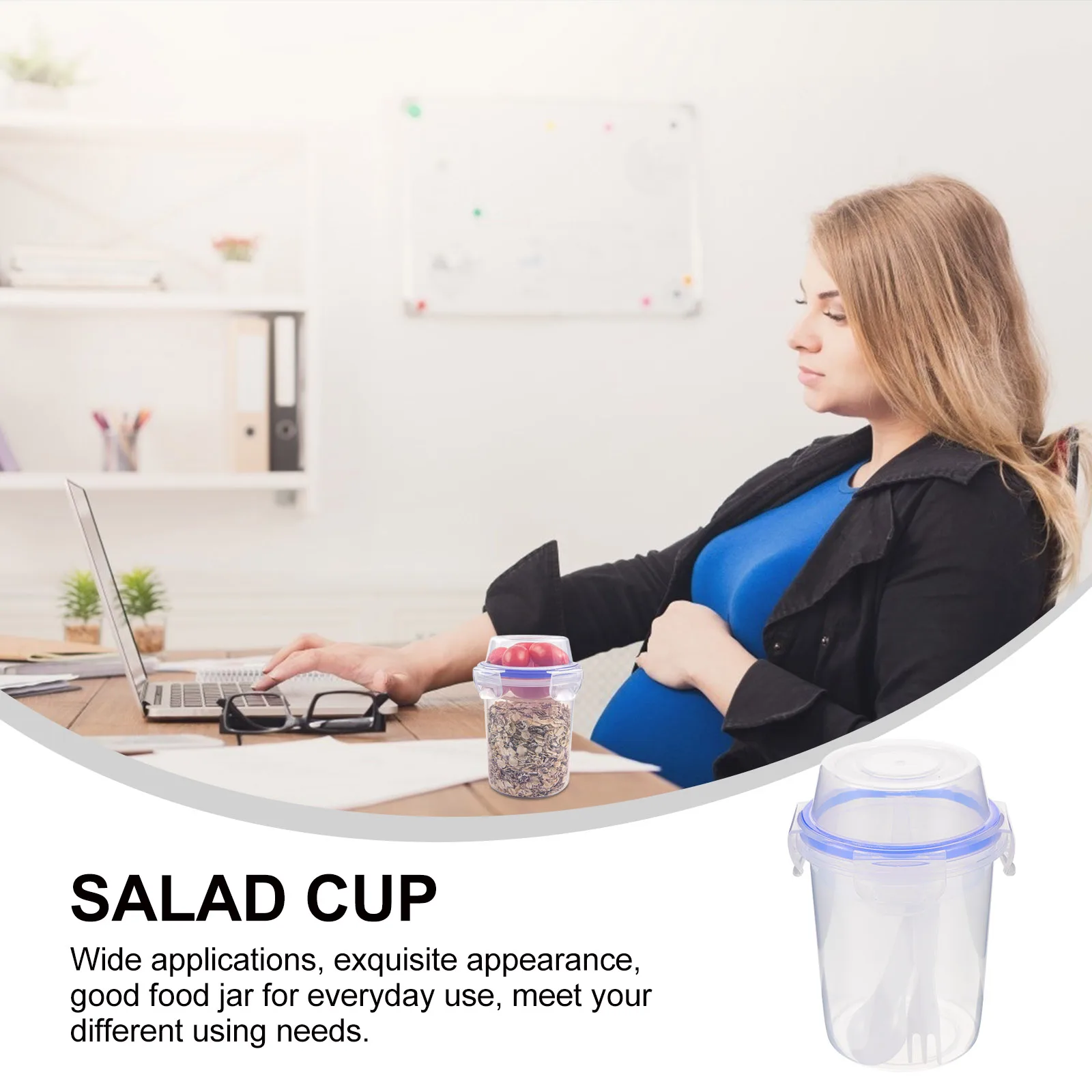 

Meal Prep Containers with Lids Storage Tank Sealing Box Oatmeal Overnight Cereals