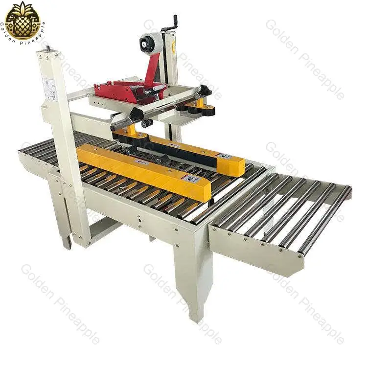 

Automatic Tape Case Sealing Machine Flaps Folding Drive Box Transmission Belt Sealing Machine Carton Box Sealing