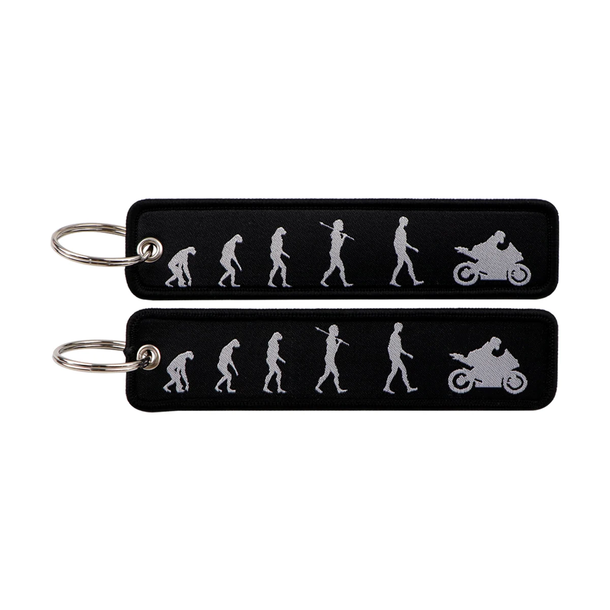 Funny Quotes Series Embroidery Key Fobs Keychain