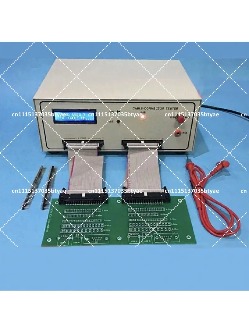 Flat Wire Harness Inspection Machine Dual End Cable Tester For Open Short Circuit And Miswire Detection