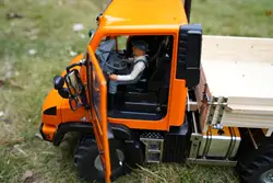 1/10 RC wywrotka wspinaczka RTR blokada mechanizmu różnicowego inżynieria Rc Model samochodu zabawki dla chłopca prezent dla Unimog