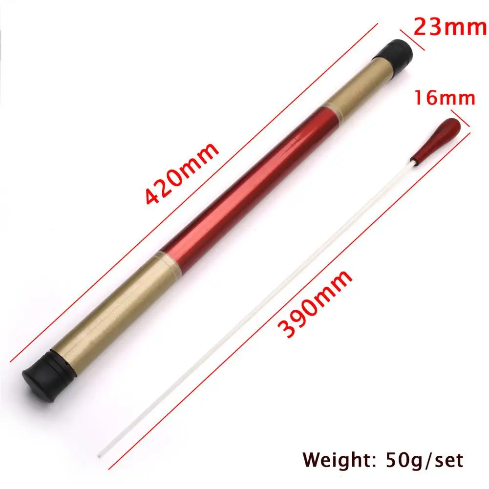 Wooden Baton Band Conductor Stick Rhythm Music Director Orchestra Concert Conducting Rosewood Handle With Tube