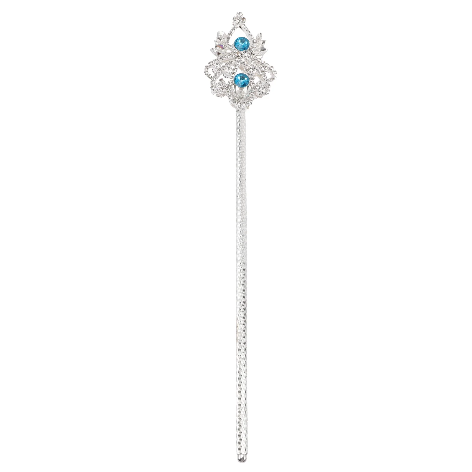 

Rhinestones Cane Halloween Cosplay Prop Sparkly Elegant Durable Costume Walking Stick Women Costume Cane