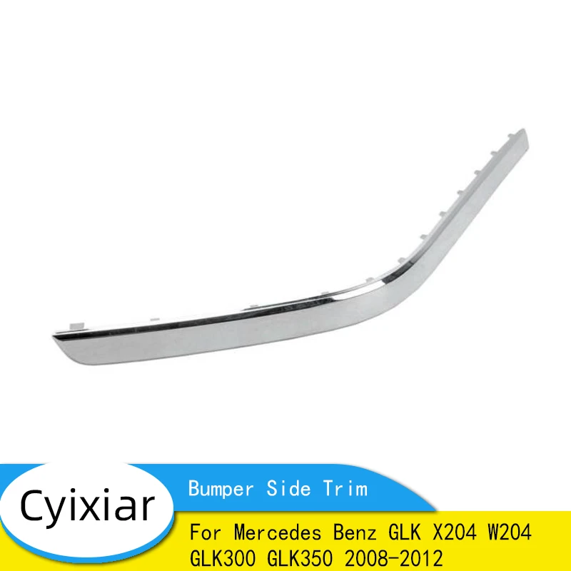 Brand New Rear Bumper Side Chrome Trim For Mercedes Benz GLK X204 W204 GLK300 GLK350 2008-2012 2048851921 2048852021