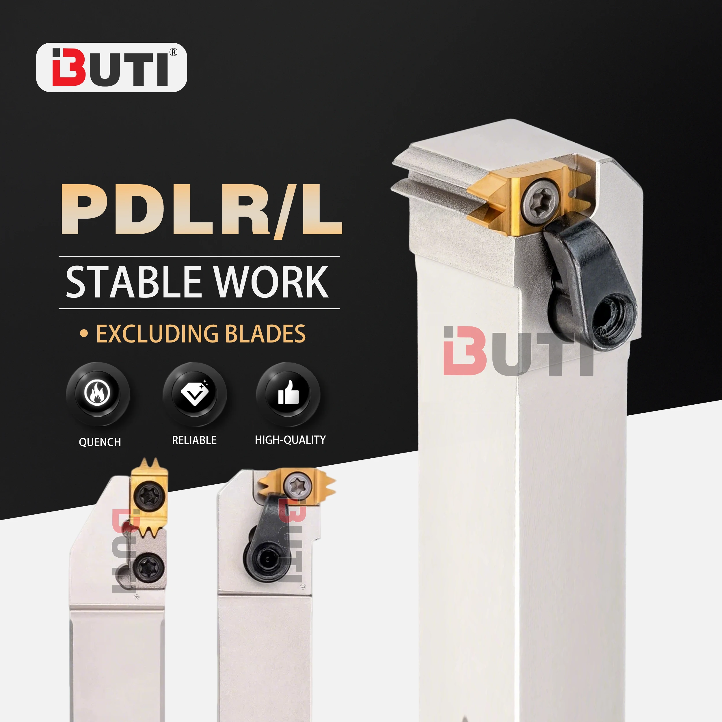PDLR2020K-2.34 B-PDLL2525M-3.56 40 Degree Double Toothed Belt Pulley Tool Holder PDLR/PDLL Use For PDL Series Double Slot Insert