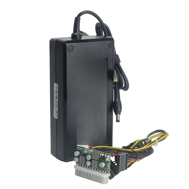 

DC ATX PSU 12V DC Input 180W Peak Output Switch DC-DC ATX Power Supply For Computer Mini PC /HTPC 220V