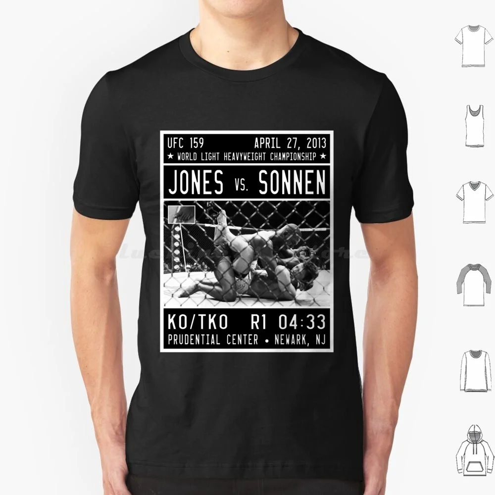 Broken Toe Ko T Shirt Men Women Kids 6xl Light Heavyweight Jon Jones Chael Sonnen Jones Vs Sonnen 159 Ultimate Fighting Mixed