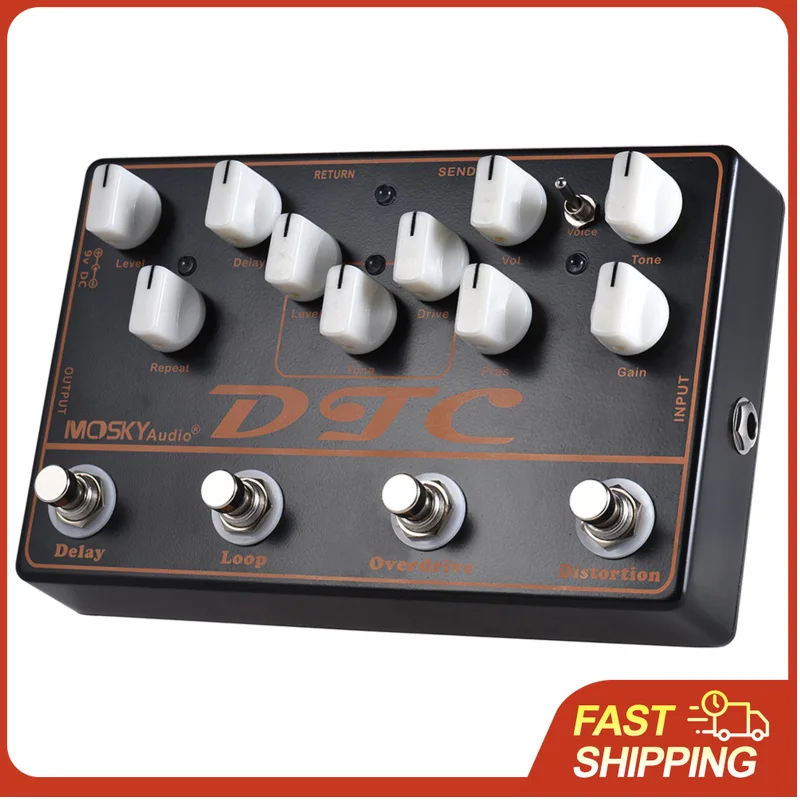 4 In 1 Guitar Effec…