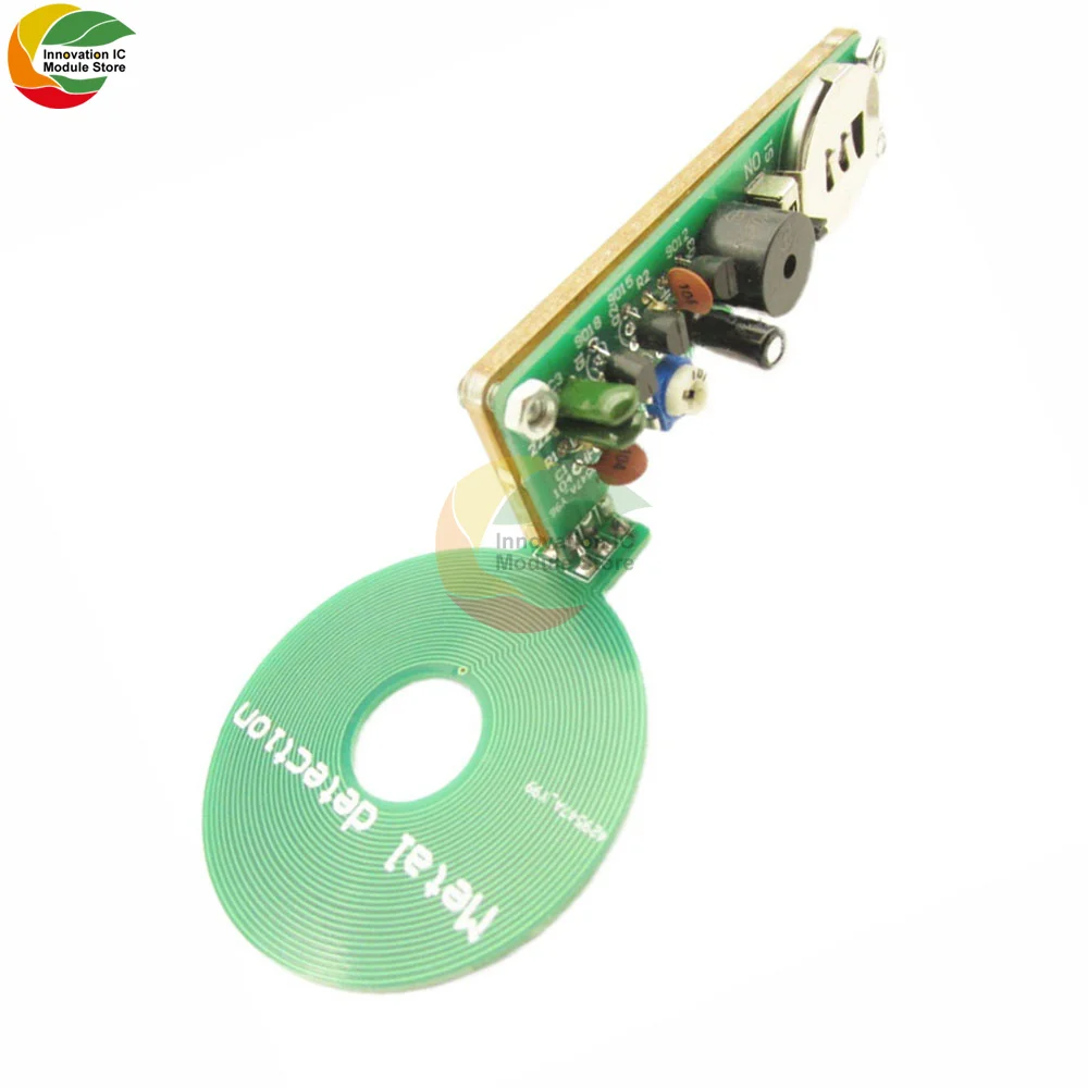 Simple Metal Detector Electronic Kit Making Parts DIY Metal Detector High Sensitivity Treasure Hunt Gold Detector DIY Kit Module