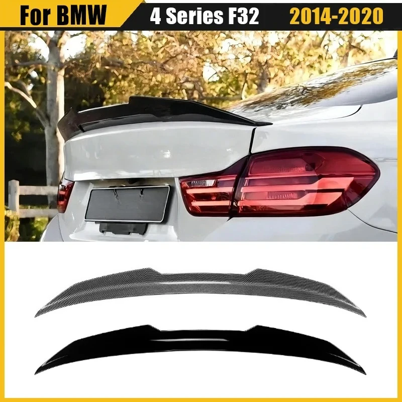 

Rear Trunk Wing for BMW 4 Series F32 2014 2015 2016 2017 2018 2019 2020 Rear Roof Lid Tail Lip Spoiler Car Body Kits Auto Parts