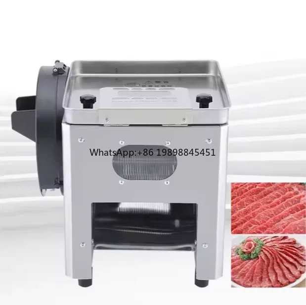 Commercial Electric Multifunctional Automatic Meat Cutting Machine Fresh Meat Potato Slicer Shredder for Home Commercial Use