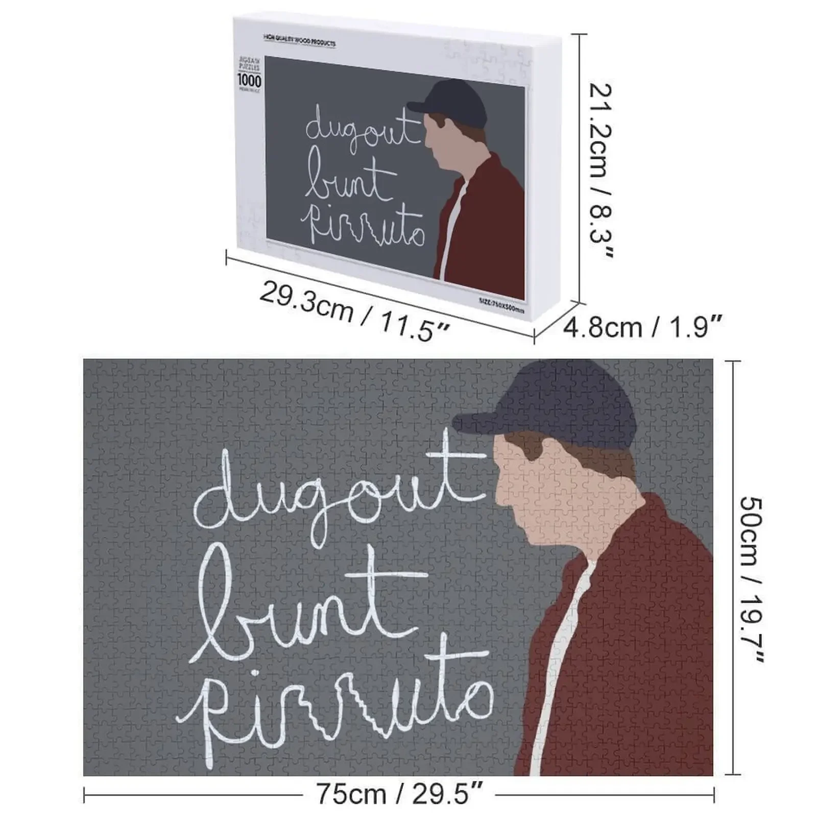 맞춤형 나무 이름 퍼즐, 아이들을 위한 맞춤형 장난감 예술품, 루루토 퍼즐