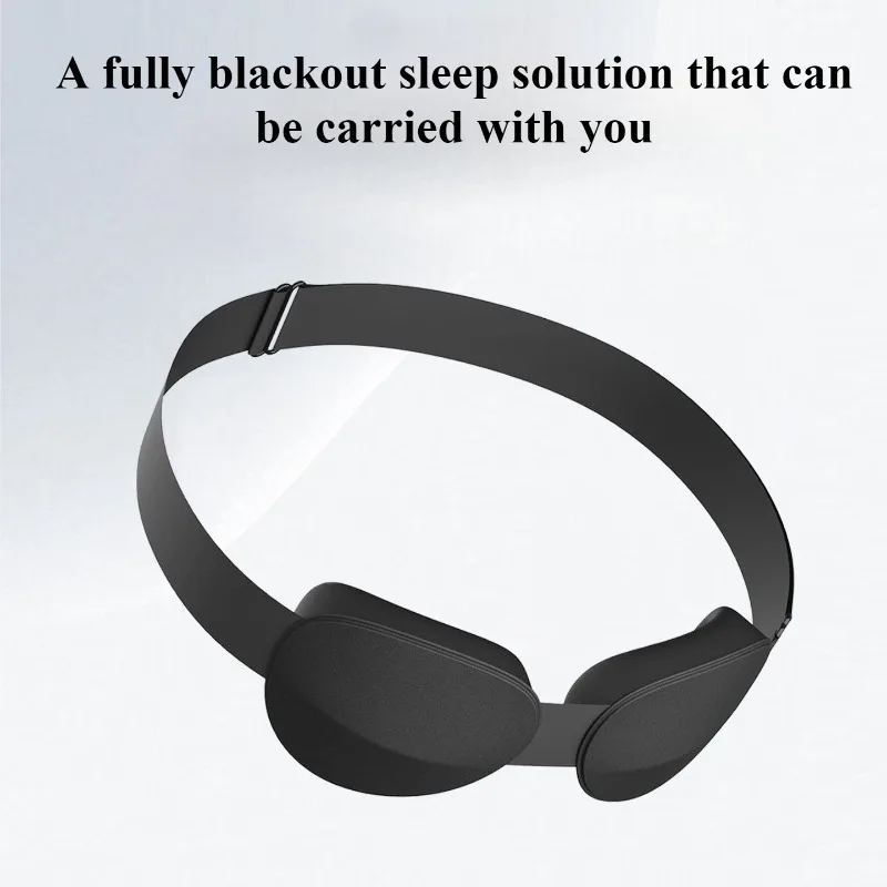 

Full Blackout Sleep Travel Goggles 3D Stereo Sleep Aid Roundabout 360 Degree Shading Structure Adult Student All Day Portable