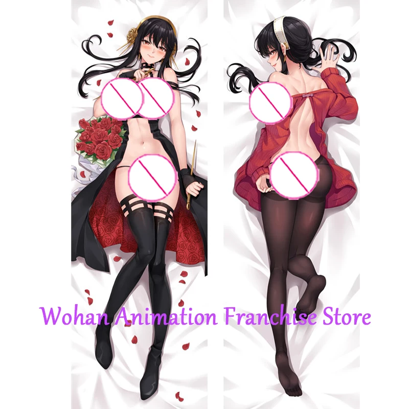 Dakimakura Anime Pillow Case Yor Forger Pillow Cover Halloween Christmas Decoration 2023