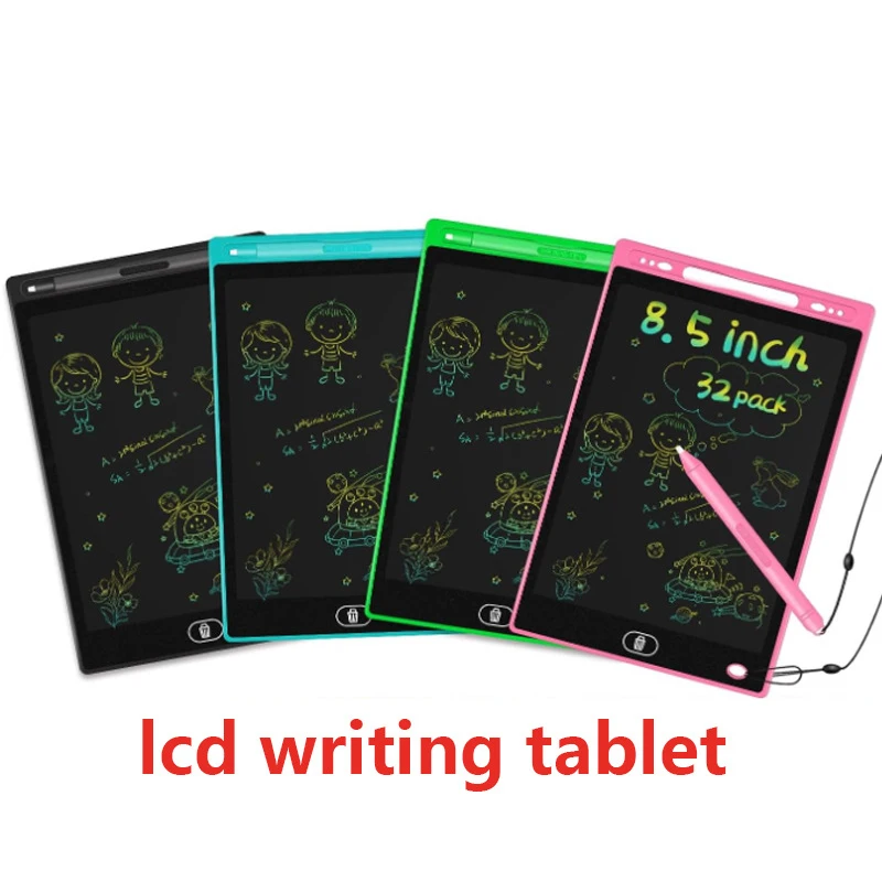6.5/8.5/10 Inch LCD Schrijven Tablet Tekentafel Graffiti Schetsblok Mgaic Uitwisbare Handschrift Pad Speelgoed voor kinderen Jongens Geschenken