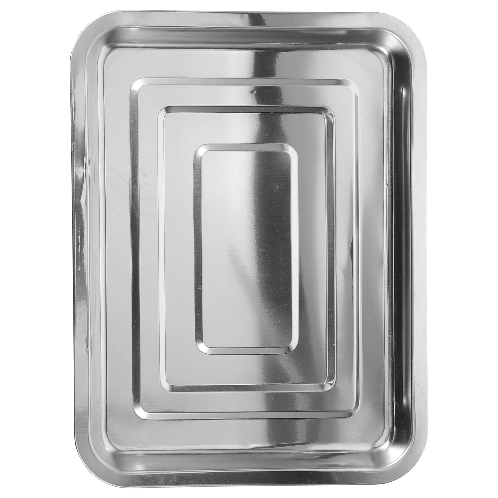 Dog Cage Tray Stainless Steel Rabbit Parakeet Toilet Pan Crate Bottom Replacement