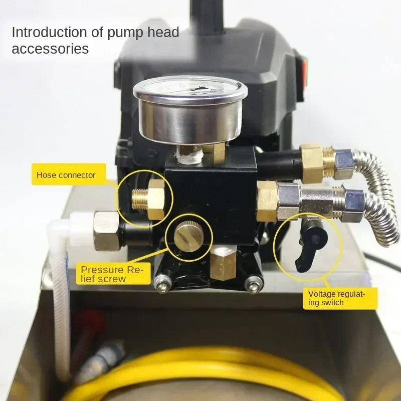 2025 Pressure Test Pump Pressure Machine Portable Force Shield LDE-25 Ground Plumbing Pipe Pressure Measureme