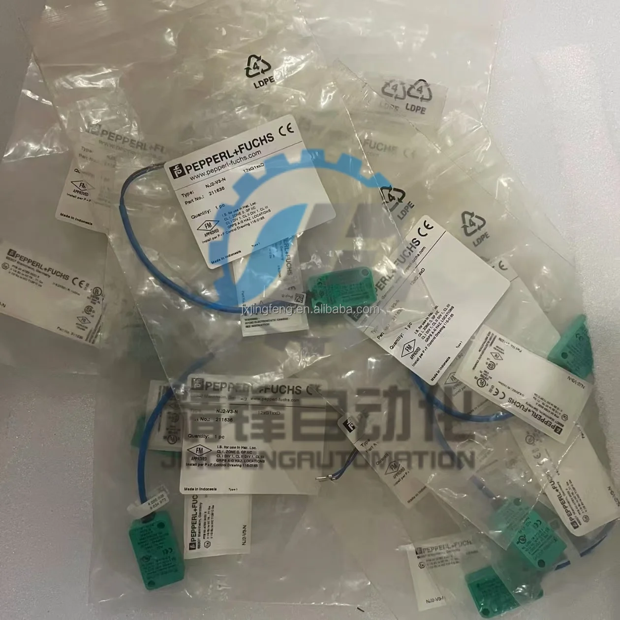 Nuevo Sensor inductivo PEPPERL+FUCHS NJ2-V3-N NJ2V3N