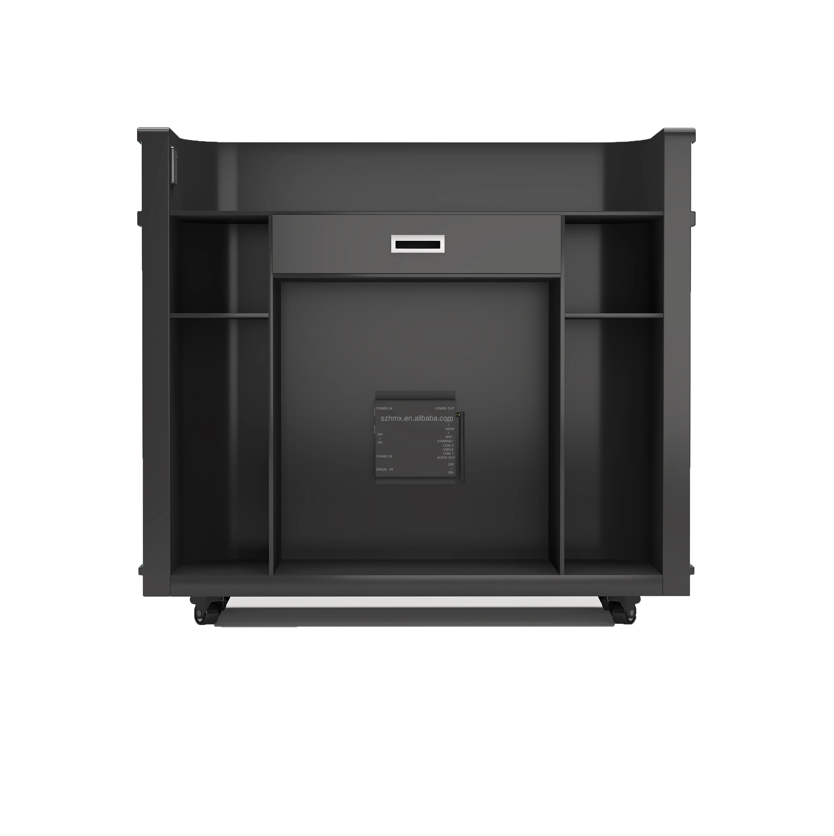 Seamless Visual Dj Desk Stand Facade Booth Podium Table Portable Led Video Display Screen 1.8 Dj Booth view 6
