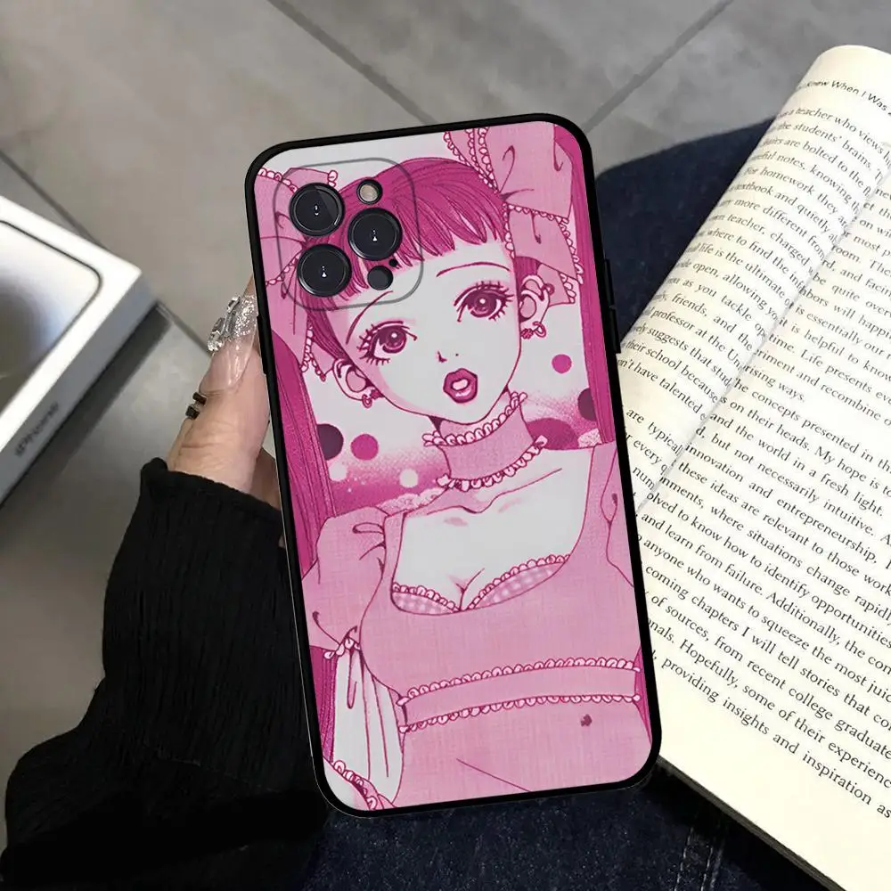 Anime Paradise Kiss Miwako Phone Case Silicone Soft for iphone 15 14 13 12 11 Pro Mini XS MAX 8 7 6 Plus X XS XR Cover