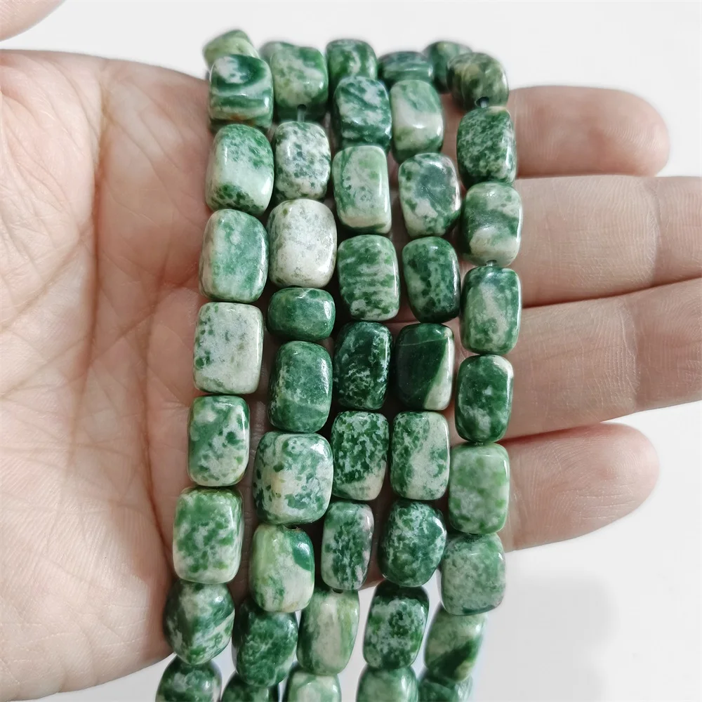 Wholesale Natural Smooth Square Stone Beads Loose Cube Bead Agates Quartzs Raw Mineral Beads for DIY Bracelets Earrings Neckalce