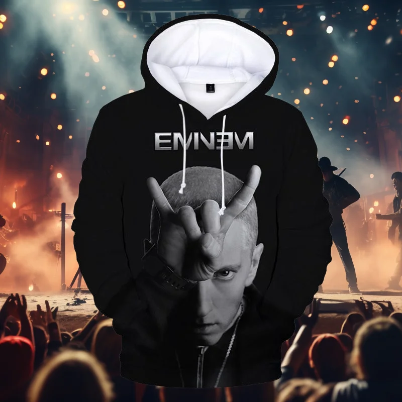 

New Fashion Trend Printed Long Sleeve Hoodie Men's Casual Sweatshirt Breathable Quick Drying Versatile Crew Neck Sweater Moto