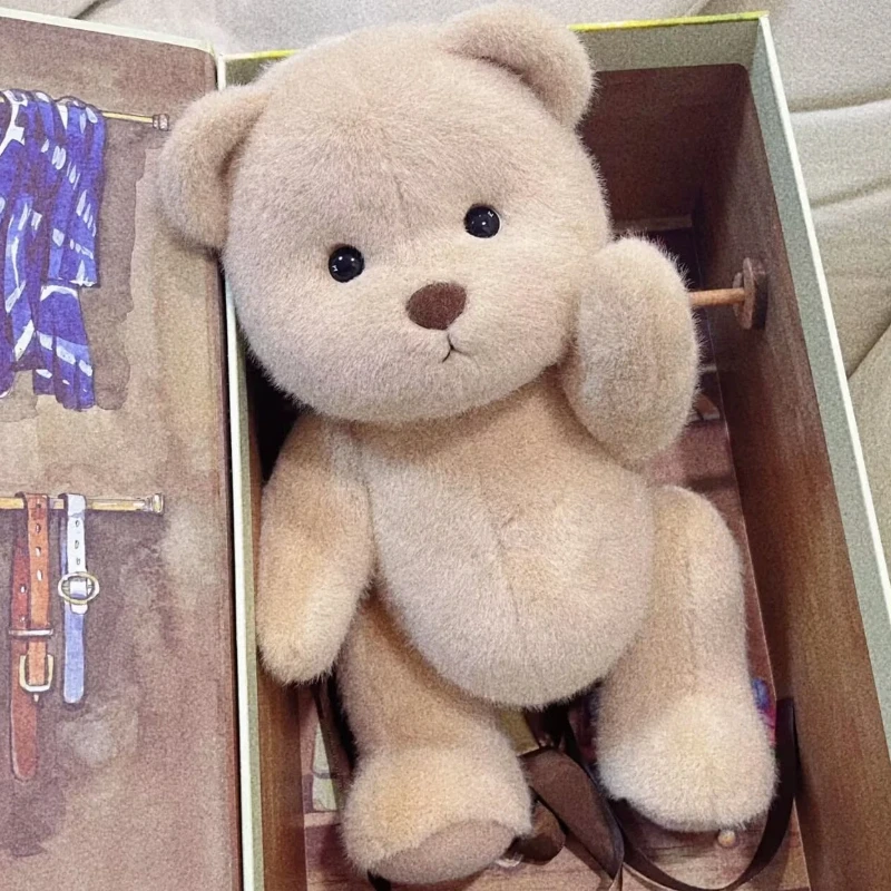 

30cm Kawaii Jointed Bear Plush Toy Doll Stuffed Animal Teddy Bear With Movable Limbs And Head Cute Birthday Gift Girls toy