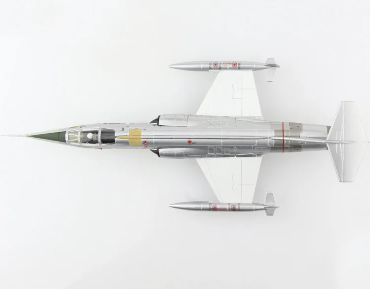 Fine 1:72 HA1070 Belgian F-104G fighter speed record holder  Finished alloy collection model