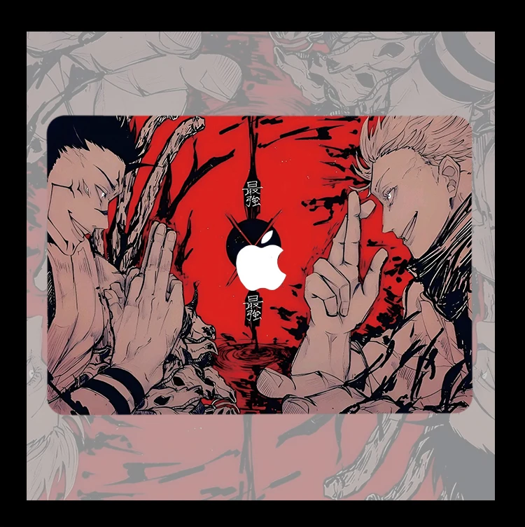 

Sukuna vs Gojo Jujutsu Kaisen Case For Apple Macbook Air M2 M1 Pro 13 14 16 Mac Hard Shell Retina A2681 A2337 A2338 Laptop Case