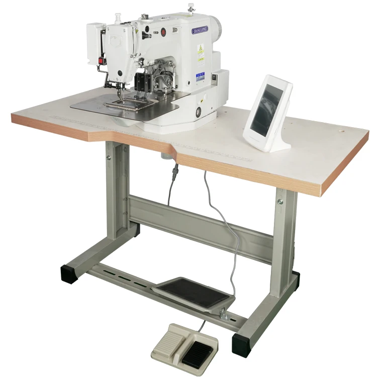 0906 Electronic Direct Drive Lockstitch Pattern Sewing Machine,Webbing Making Bar Tacking Sewing Machine for Sale