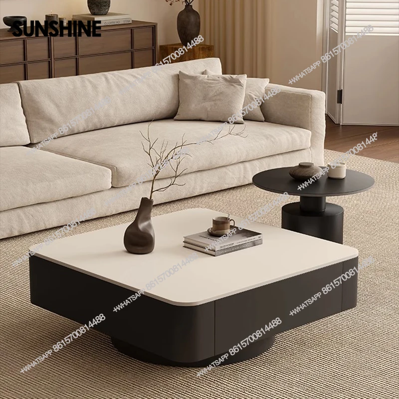 

Elegant Space Saving Side Table Luxury Simple Coffee Tables Creative Premium Mobili Arredamento Casa Living Room Furniture
