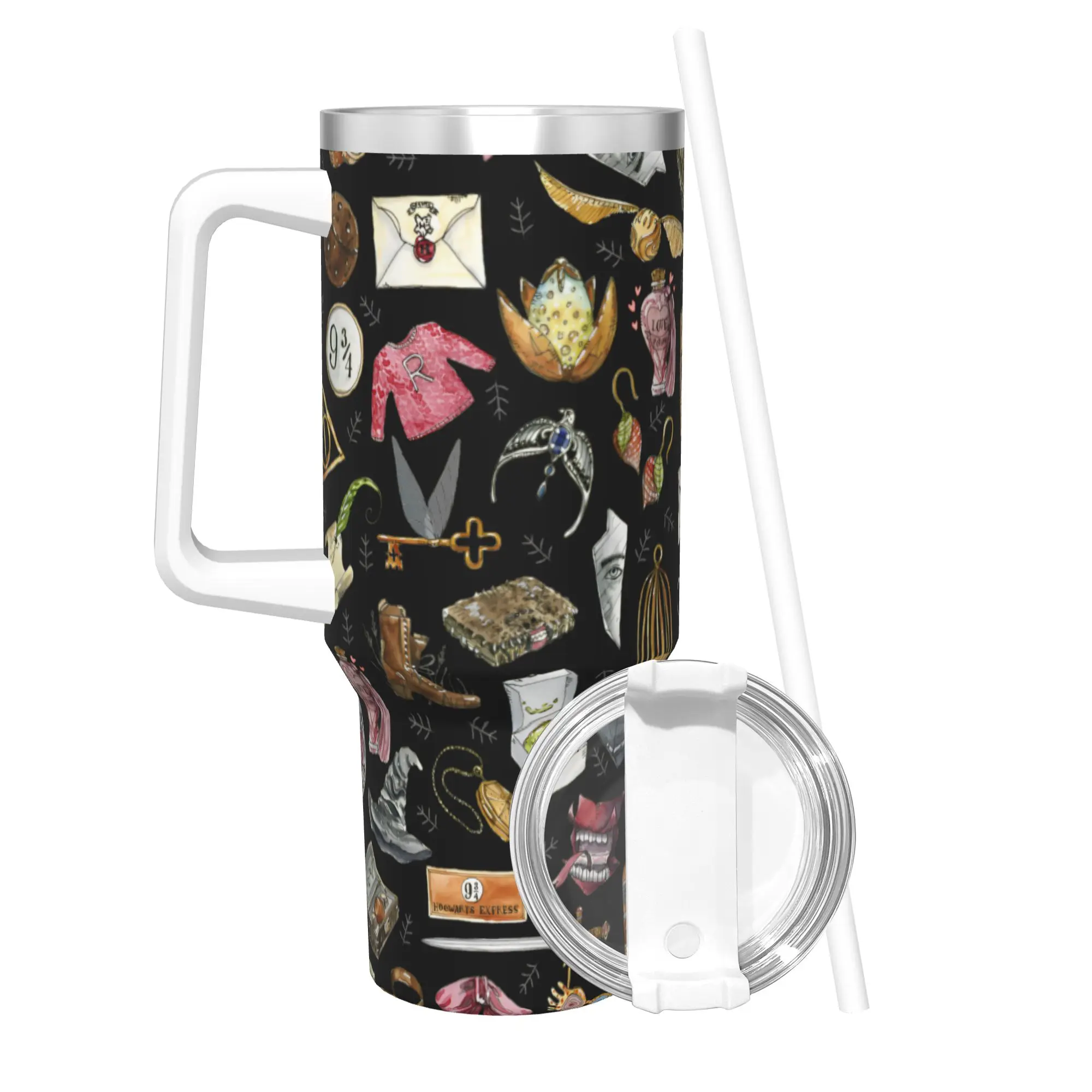 

Stainless Steel Tumbler Harries Movie P-Potters Magic World Coffee Mug Keep Heat Hot Drinks Car Mugs Travel Design Water Bottle