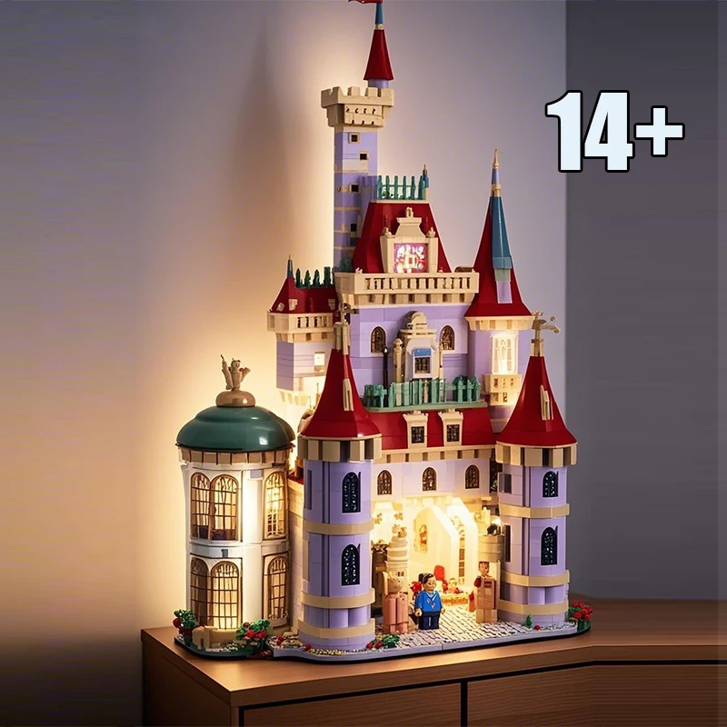 

2916Pcs Princess Castle Romantic Toy Modular Model for Girls Educational Building Blocks Birthday Gift Decorative Toy