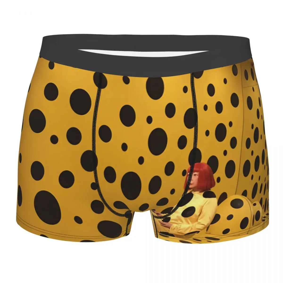 

Male Sexy Yayoi Kusama Art Underwear Boxer Briefs Men Soft Shorts Underpants