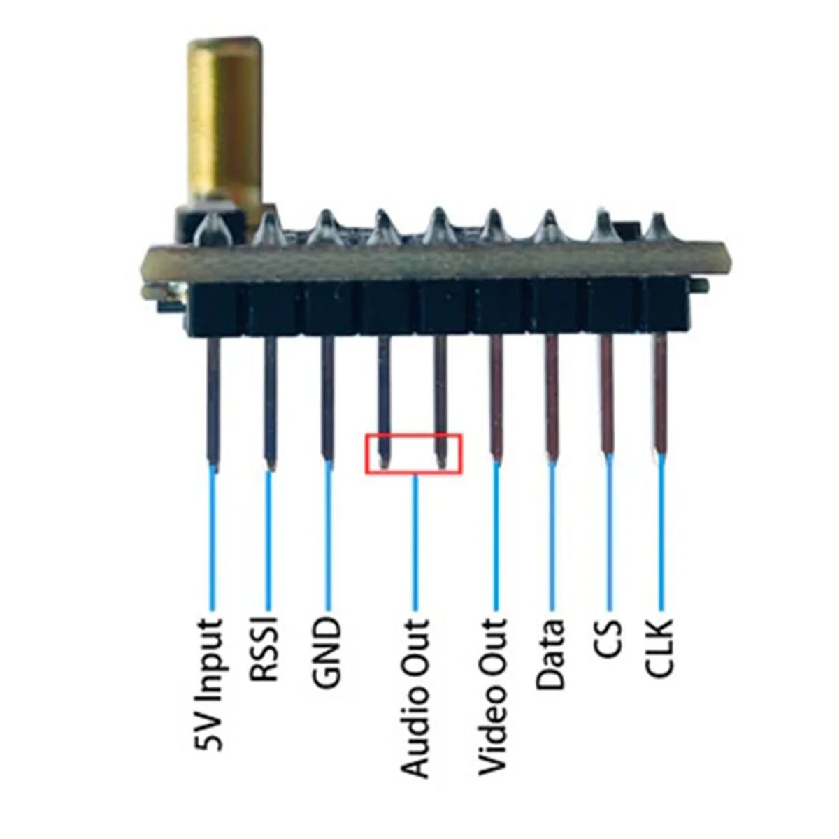 

[stock] 1.2G 1.3G VRX 9 Channels FPV Video Audio Receiver Long-Distance Transmission for 800D FPV Goggles