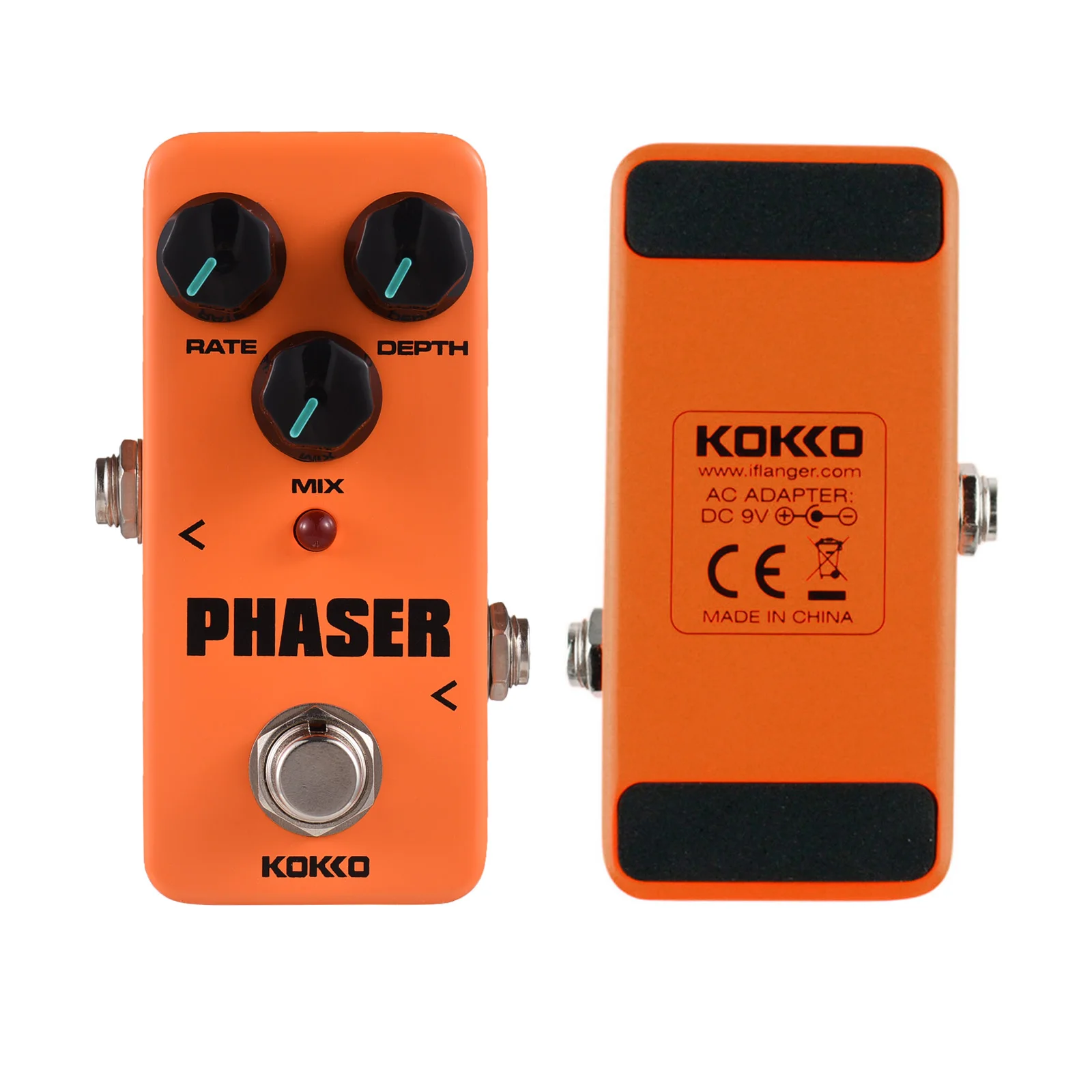 FPH2 PHASER Electric Guitar Effect Pedal Portable Guitar Effector Phase Mini Single Electric Guitar Effect Pedal Analog Effect