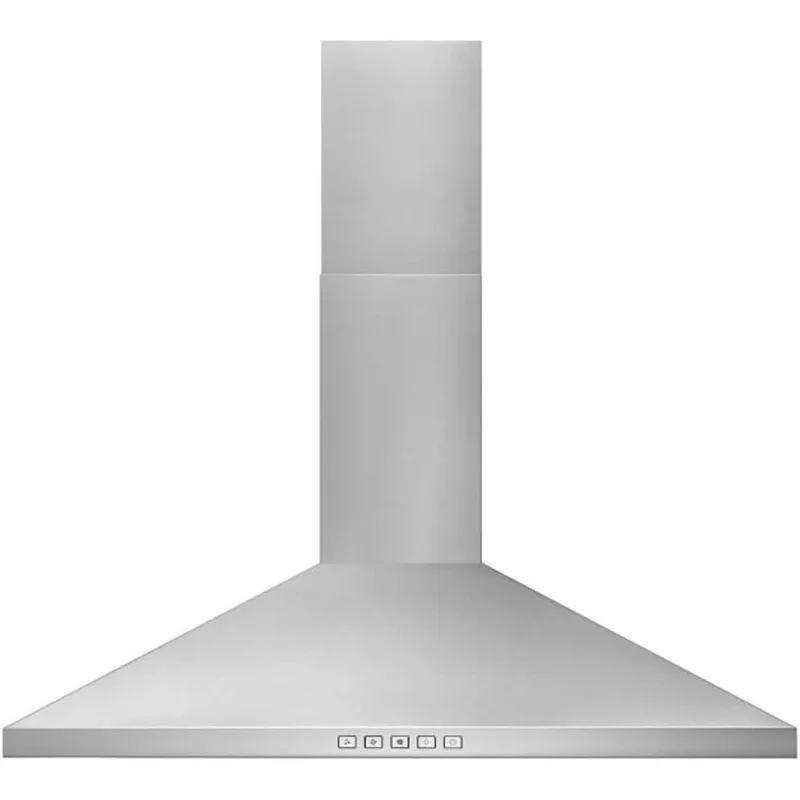 Broan-NuTone BWP2364SS Convertible Wall-Mount LED Lights Pyramidal Chimney Range Hood, 36-Inch, Stainless Steel