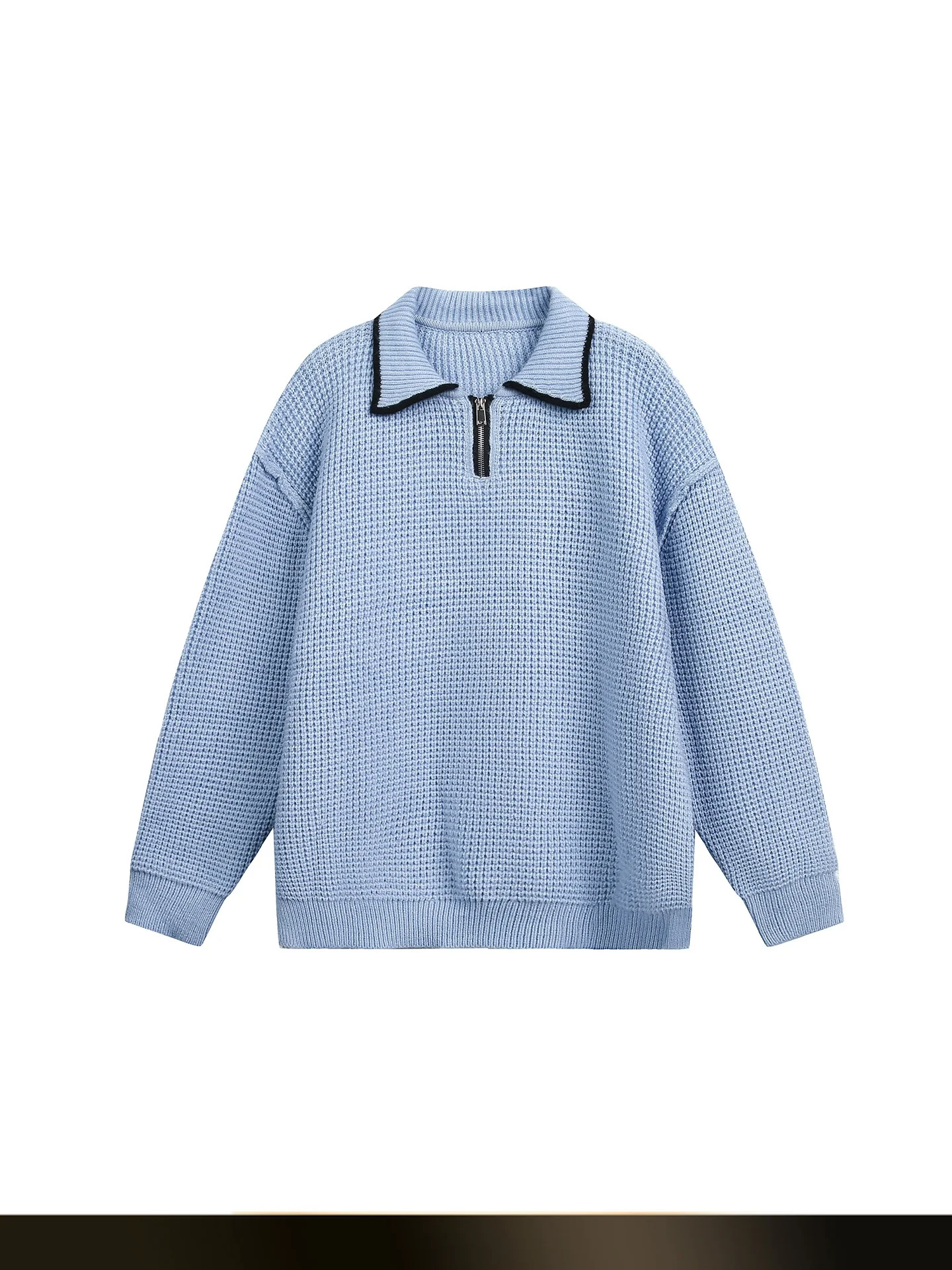 

Мужской осенний повседневный пуловер Nted American Retro Simple из искусственной замши на молнии, с длинным рукавом, для пар