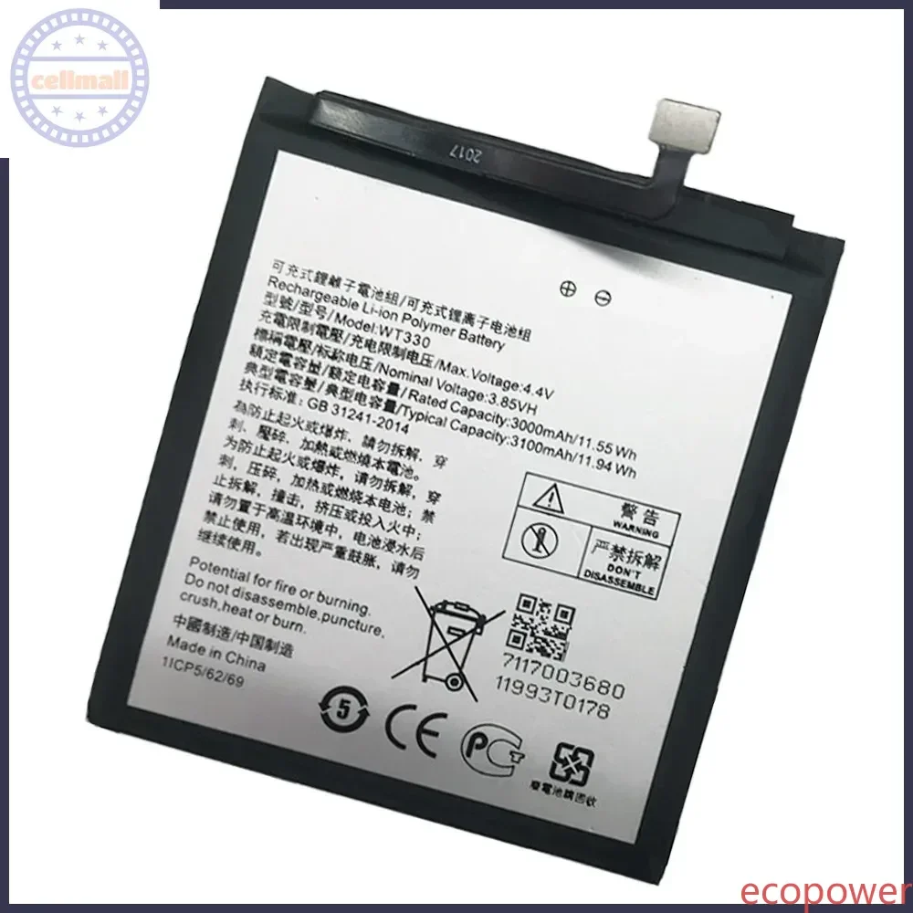 3100mAh Fast Shipping Brand New Battery WT330 For Nokia 4.2 WT 330 Nokia4.2 Mobile Phone Premium Replacement Battery+Tools