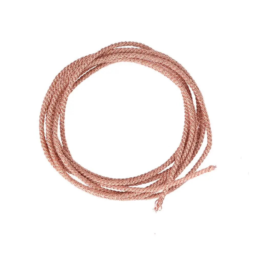 1m High Temperature Resistant Braided Subwoofer Repair Tool Woofer Lead Wire Twisted Wire Speaker Lead Wire Speaker Copper Wire