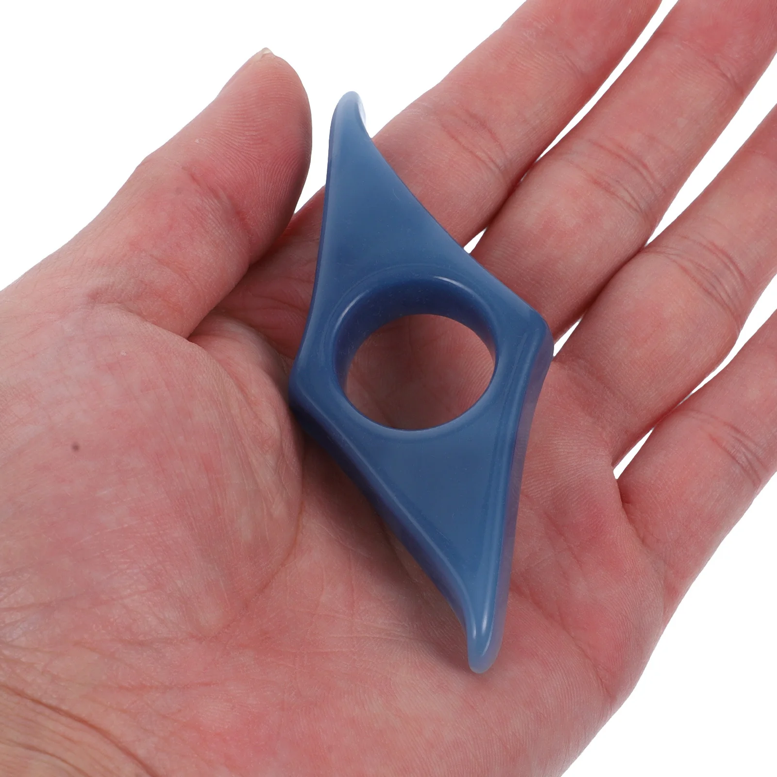 6Pcs Book Page Holder Resin Thumb Ring Design Convenient Multi-Function Reading Accessory for Students Teachers Outdoor