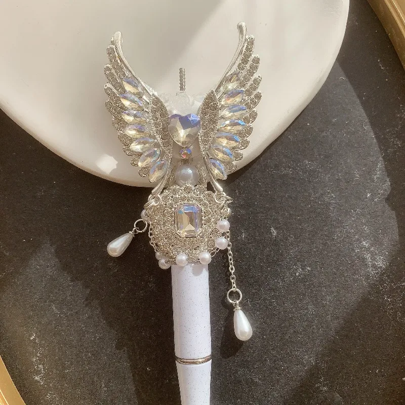 Fancy Beads Hand MadeIns Handmade Alloy Butterfly Fringe Bead Pen Phone Chain Diy Loose Bead Jewelry Boutique Quality Loose Bead