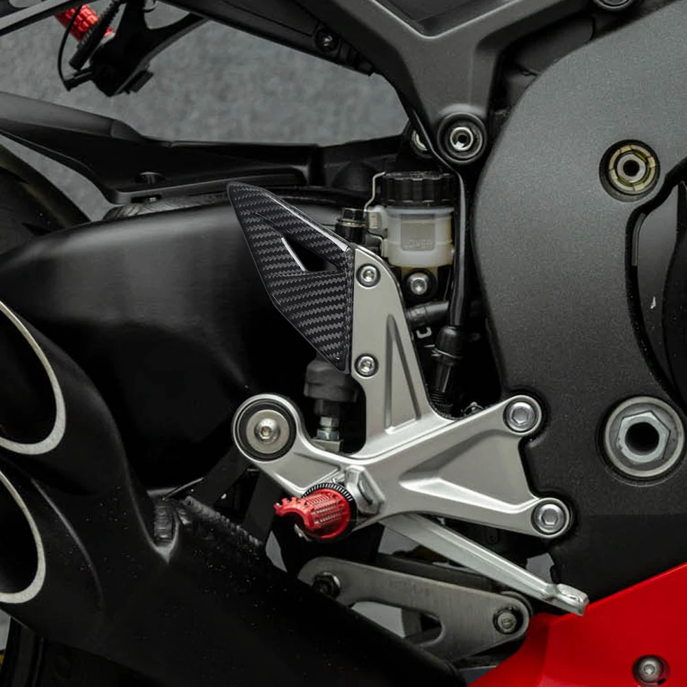 

For Honda CBR1000RR 2008-2024 2023 Carbon Fiber Motorcycle Foot Pedal Protection Cover Durable Maintenance Enhance Bike Cover