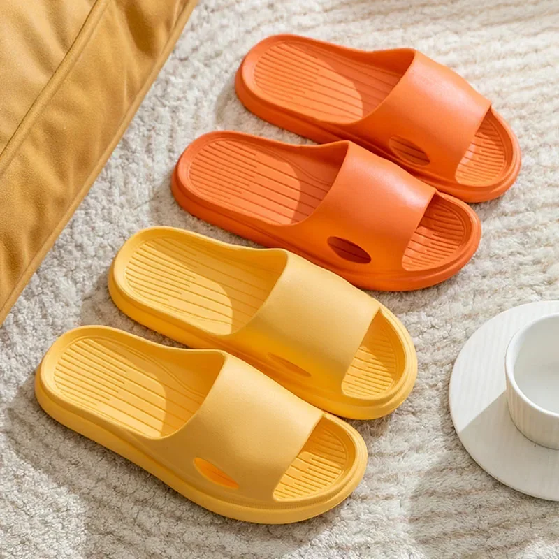 New fashion Simplicity EVA Slippers Home Soft Sole Anti-Slip Bathroom Slipper Summer Casual Indoor Slippers Women\'s Flip-Flop