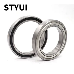 2Pcs Deep groove ball thin-walled bearing 6800 6801 6802 6803 6804 6805 6806 6807 6808 6809 6810 ZZ RS
